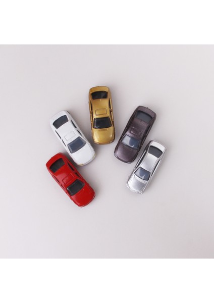100 Adet / Paket Boyalı Model Arabalar Bina Tren Düzeni Ölçekli Ho 1: 100 CB100-3 (Yurt Dışından)
