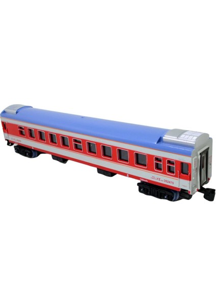 1/87 Ho Ölçekli Model Tren Oyuncak YZ25G Binek Araç Dizel Oyuncak Kırmızı (Yurt Dışından)