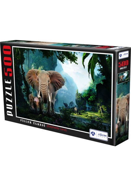 Filler Ülkesi 500 Parça Puzzle Yapboz