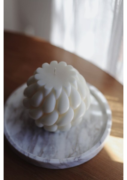Büyük Örgü Dekoratif Kokulu Mum - Knot Candle Soya Wax modelleri
