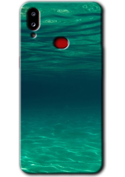 Samsung Galaxy A10S Kılıf Hd Desen Baskılı Arka Kapak - Derin Deniz