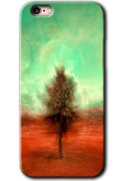 iPhone 6 Kılıf Hd Desen Baskılı Arka Kapak - Outlines Paint