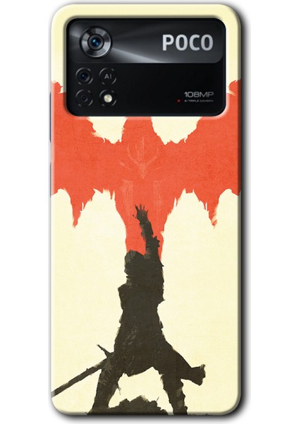 Poco X4 Pro Kılıf Hd Desen Baskılı Arka Kapak - Dragon Hunter 1