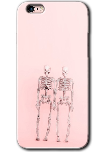 iPhone 6s Kılıf Hd Desen Baskılı Arka Kapak - Yaşayan Çift