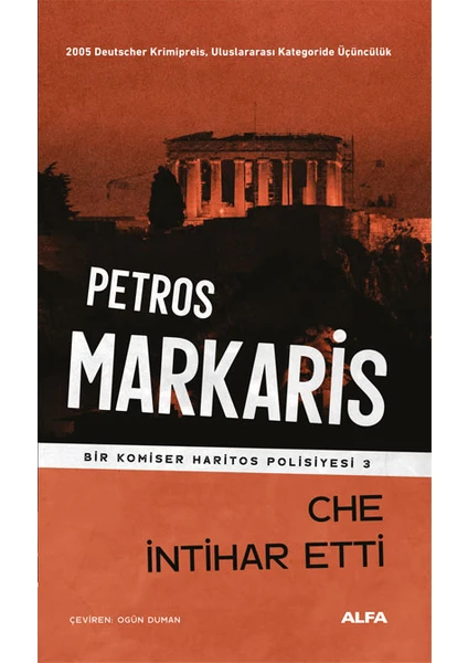 Che  Intihar Etti Bir Komiser Haritos Polisiyesi 3 - Petros Markaris