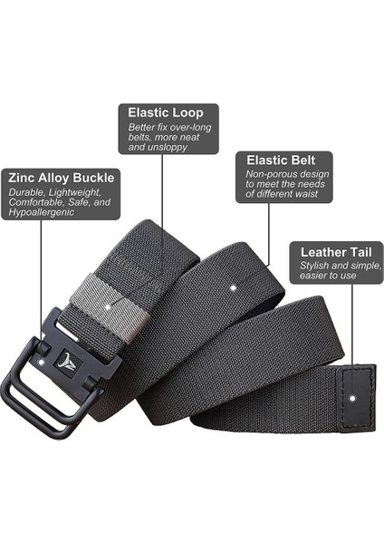 Naylon Bant Çift Toka Kemer (Yurt Dışından) modelleri