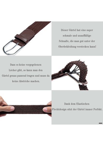 Erkek Esnek Dokuma Kemer (Yurt Dışından) indirimleri