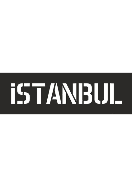 Istanbul Boyama Şablonu