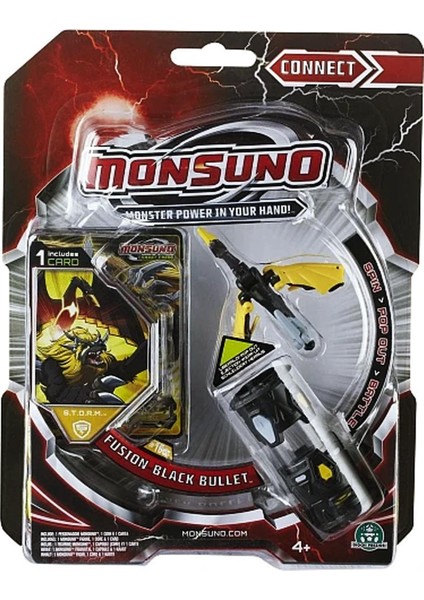Monsuno, Lisanslı Fusion Black Bullet Figür, Fırlatma Kapsülü ve Oyun Kartı indirimleri