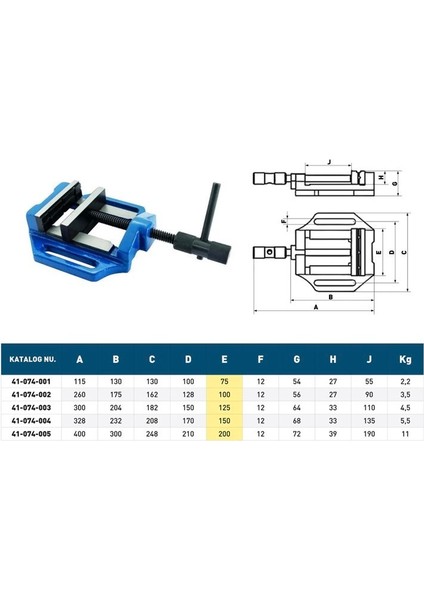 125MM Matkap Mengenesi