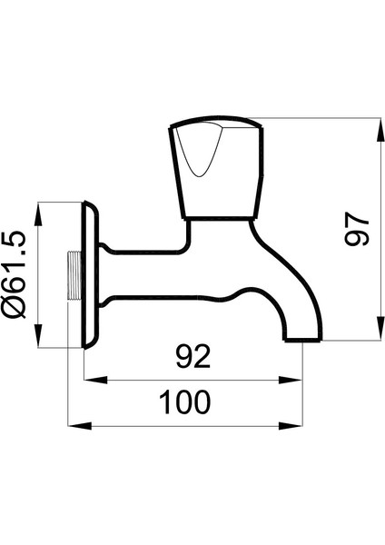 Kale S100 Kısa Musluk 410200500641 fiyatları