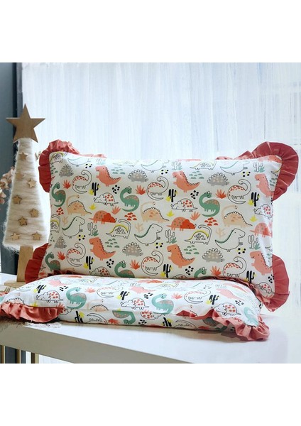 2 Adet 30 x 50 cm Bebek Kaset Dinozor B Yastık Kılıfı (Yurt Dışından)