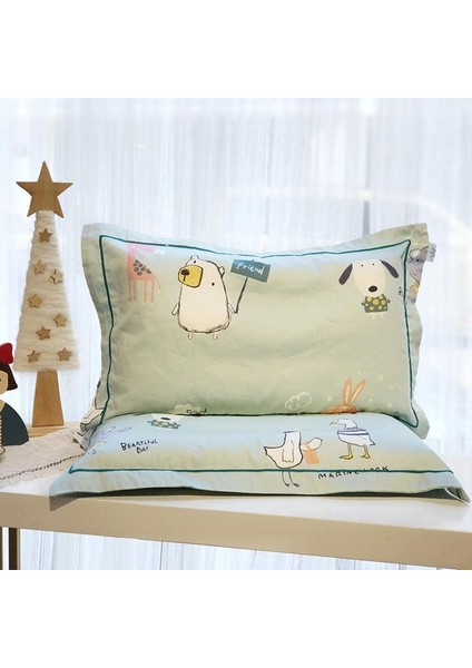 2 Adet 30 x 50 cm Karikatür Yastık Kılıfı (Yurt Dışından)