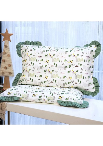 2 Adet 40 x 60 cm Çocuk Seti Araba Yastık Kılıfı (Yurt Dışından)