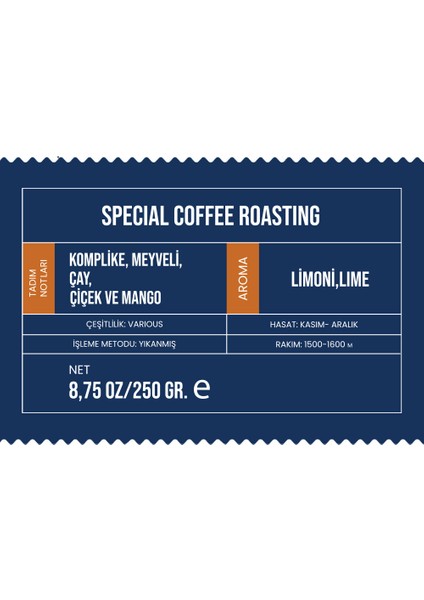 Kenya Aa Çekirdek Kahve 250 gr fiyatları