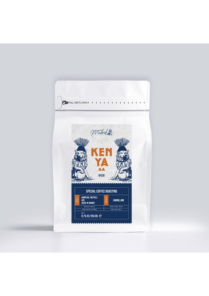 Kenya Aa Çekirdek Kahve 250 gr