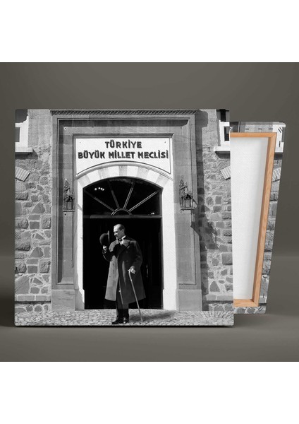 Mustafa Kemal Atatürk Türkiye Büyük Millet Meclisi Makam Dekor Kanvas Tablo fiyatları