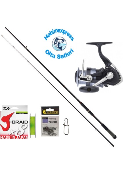 Rx Lure Game 2.34M 2-10GR 2p Olta Kamışı – Daiwa Rx 2000 Bı Olta Makinesi Lrf Seti