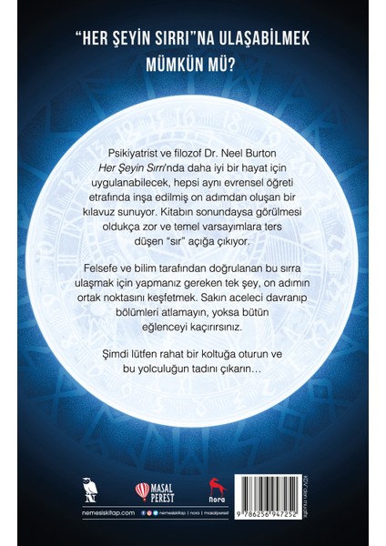 Her Şeyin Sırrı - Neel Burton modelleri