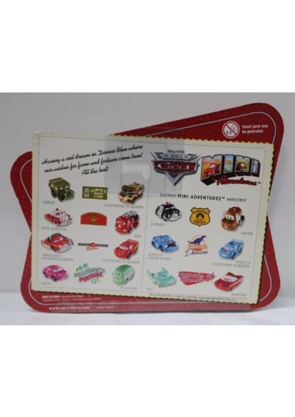 Cars Mini 2li Dınoco Chıck Hıcks ve Dınoco Mcqueen fiyatları