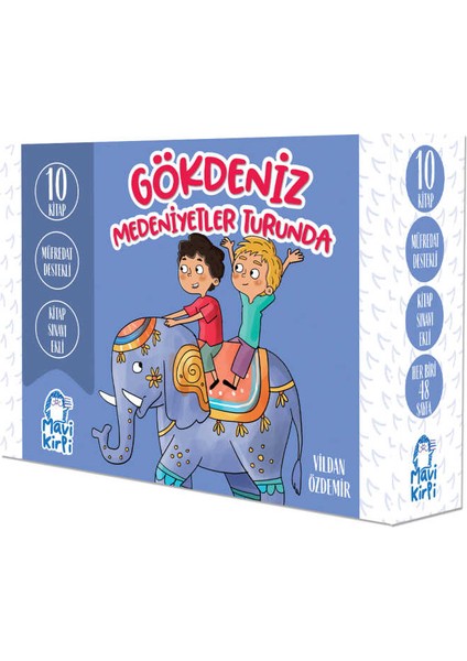 Gökdeniz Medeniyetler Turunda - 3. Sınıf Hikâye Seti (10 Kitap) - Vildan Özdemir