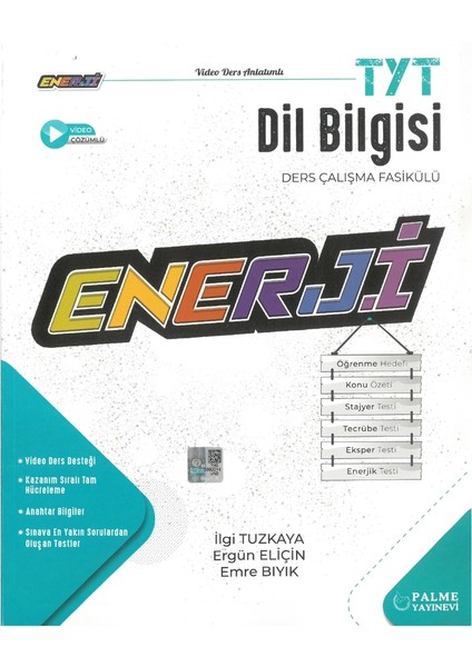 Enerji TYT Dil Bilgisi Ders Çalışma Fasikülü Yeni