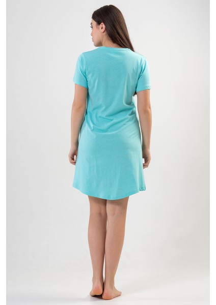 Pamuklu Kadın Kısa Kol Gecelik indirimleri