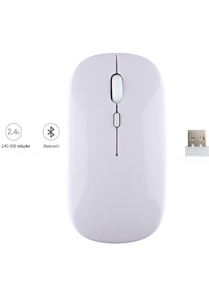 Huawei Matepad T10 9.7 Inç Uyumlu Mouse Bluetooth Wireless Şarj Edilebilir Mause Fare 2.4g