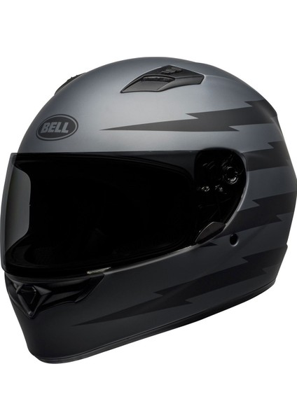 Ps Qualifier Z-Ray Mat Gray-Black Full Face Motosiklet Kaski