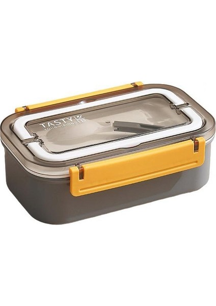 Paslanmaz Çelik Yemek Kabı 800ML Füme