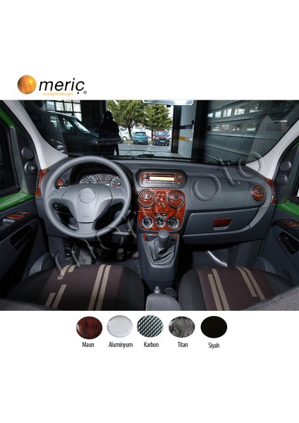 Meriç® Fiat Fiorino Ön Torpido Kaplama Maun 27 Parça 2008-›