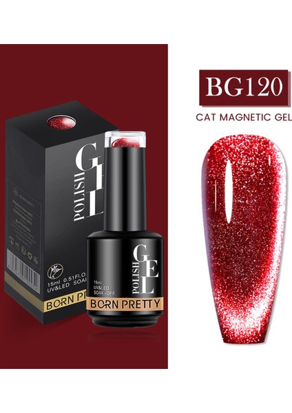 15 ml Kedi Gözü Kalıcı Oje BG120 (55933)