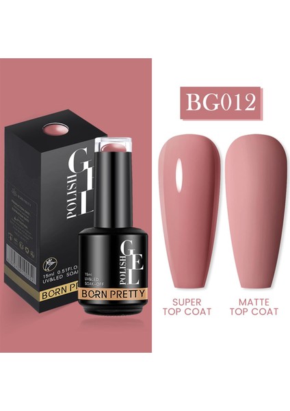 15 ml Kalıcı Oje BG012 (55933)