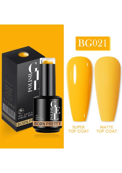 Born Pretty 15 ml Kalıcı Oje BG021 (55933)