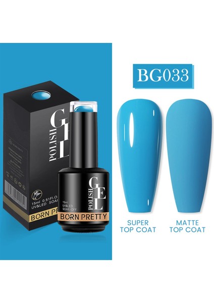 15 ml Kalıcı Oje BG033 (55933)