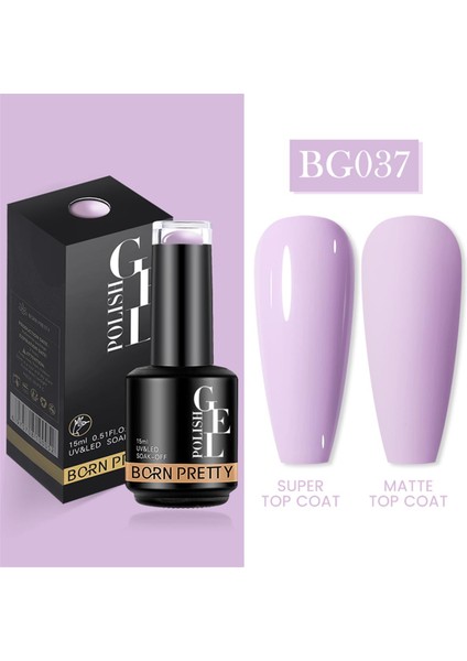 Born Pretty 15 ml Kalıcı Oje BG037 (55933)