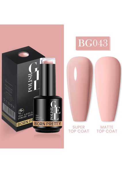 15 ml Kalıcı Oje BG043 (55933)