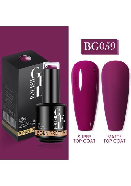 15 ml Kalıcı Oje BG059 (55933)