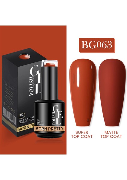 15 ml Kalıcı Oje BG063 (55933)