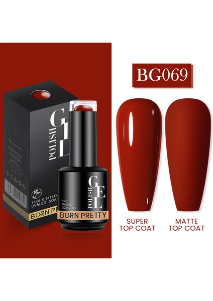 15 ml Kalıcı Oje BG069 (55933)
