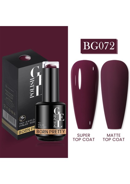 15 ml Kalıcı Oje BG072 (55933)