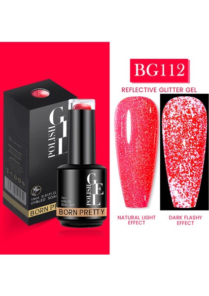 Born Pretty 15 ml Kalıcı Oje BG112 (55933)