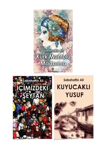 Sabahattin Ali Kitap Seti (3 Kitap)