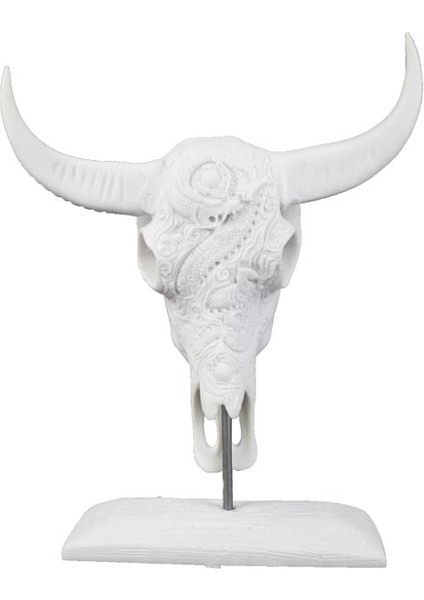 Polyester Boynuzlu Kafatası 30X25CM HYK746