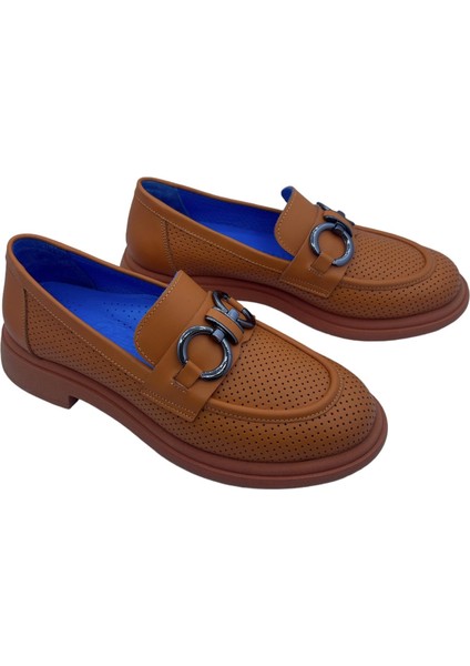Kadın Turuncu Loafer modelleri