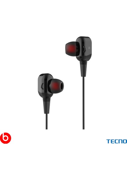 Hot Beats 3D Hifi 4 Hoparlörlü Camon 19 Neo 2 3.5mm Jack Girişli Kablolu Mikrofonlu Kulaklık Siyah indirimleri