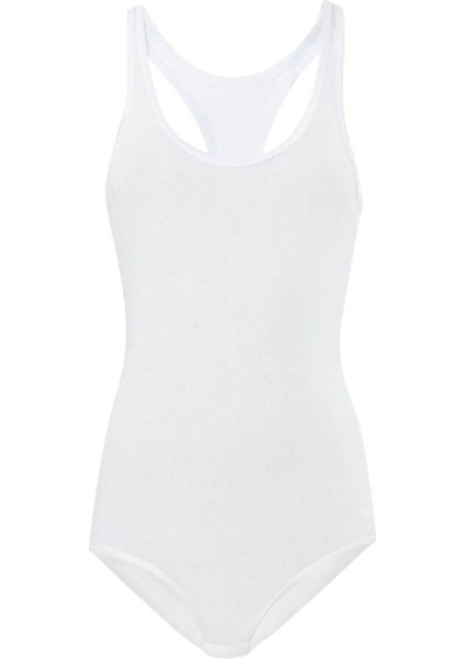 3 Adet, Kadın Likralı Pamuk Askılı Sporcu Çıtçıtlı Body %92 Pamuk%8 Llikra Beyaz fiyatları