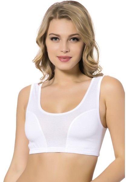 3'lü Ekonomik Paket, Büyük Beden, Pamuklu & Likralı Battal Body Sütyen & Büstiyer 305