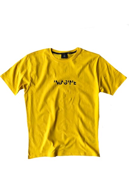 Erkek Imagine Sarı T-Shirt