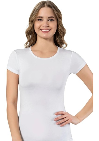 10'lu Ekonomik Paket, Kısa Kollu, Bambu T-Shirt 3750
